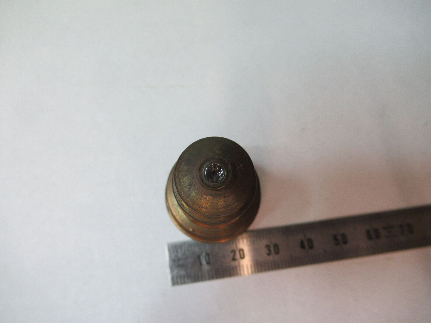 ANTIQUE BRASS BAUSCH LOMB 1/6 2/3 OBJECTIVE MICROSCOPE PART AS PICTURED &5-B-05