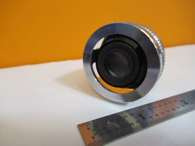 LEITZ LEICA OBJECTIVE 567015 PL FLUOTAR 10X OPTICS MICROSCOPE PART &H8-B-11