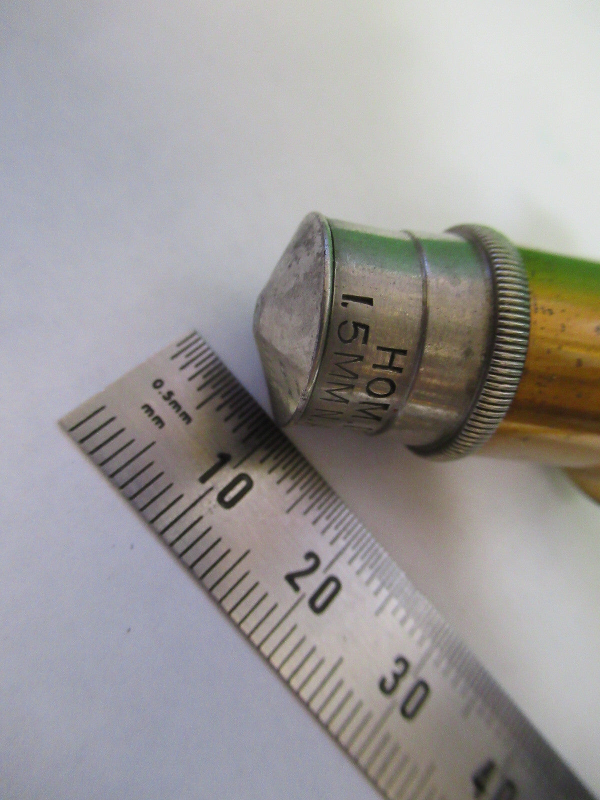 Antique Brass Spencer Lens Co. Objective Rare 109X Microscope Part
