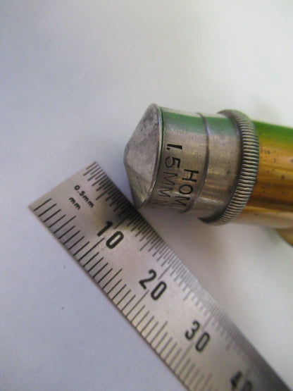 Antique Brass Spencer Lens Co. Objective Rare 109X Microscope Part