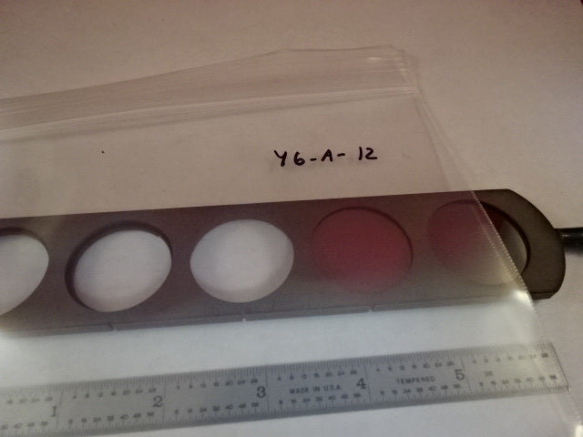 Microscope Reichert Austria Zetopan Filter Slide Optics AS IS