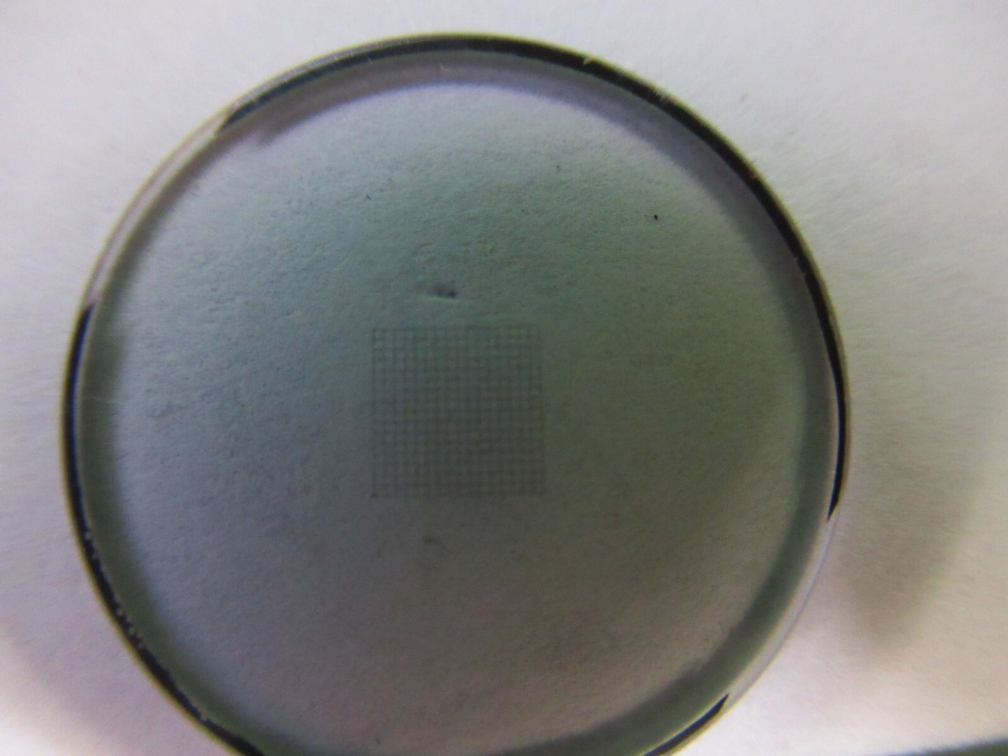 RETICLE GRID SQUARE BAUSCH LOMB OPTICS  MICROSCOPE PART AS PICTURED S1-B-104