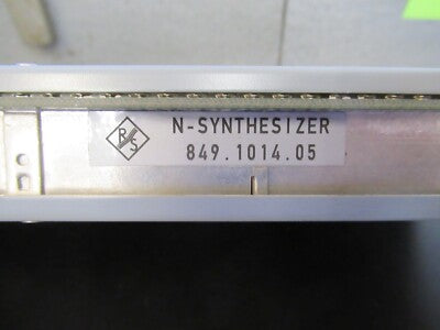 BOARD for ROHDE & SCHWARZ EMI TEST RECEIVER N-SYNTHESIZER 849.1014.05 &4B-A-80