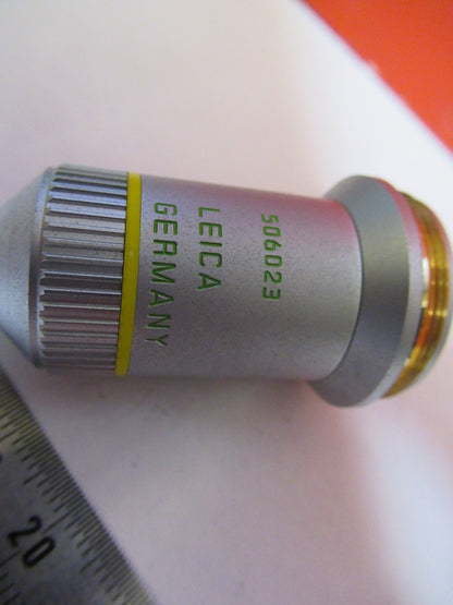 LEICA PHASE OBJECTIVE 10X INFINITY OPTICS MICROSCOPE PART AS PICTURED T7-A-85