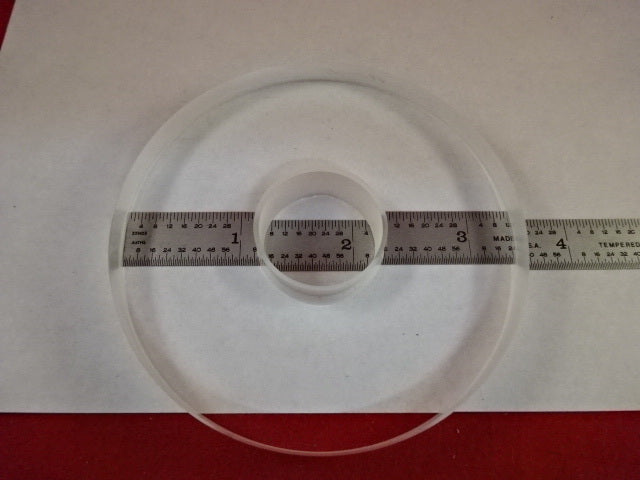 Optical Round Pl-cx PlanO Convex Donut Lens [chips] Laser Optics