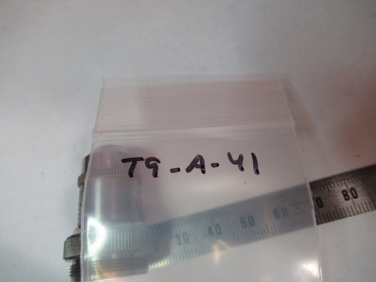 ERNST LEITZ GERMANY "3" 10X OBJECTIVE OPTICS MICROSCOPE PART AS PICTURED T9-A-41