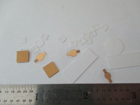 LOT BLANK PIEZOELECTRIC QUARTZ CRYSTAL X- Y- YX-CUT PIEZO SENSOR AS PIC #F5-A-60