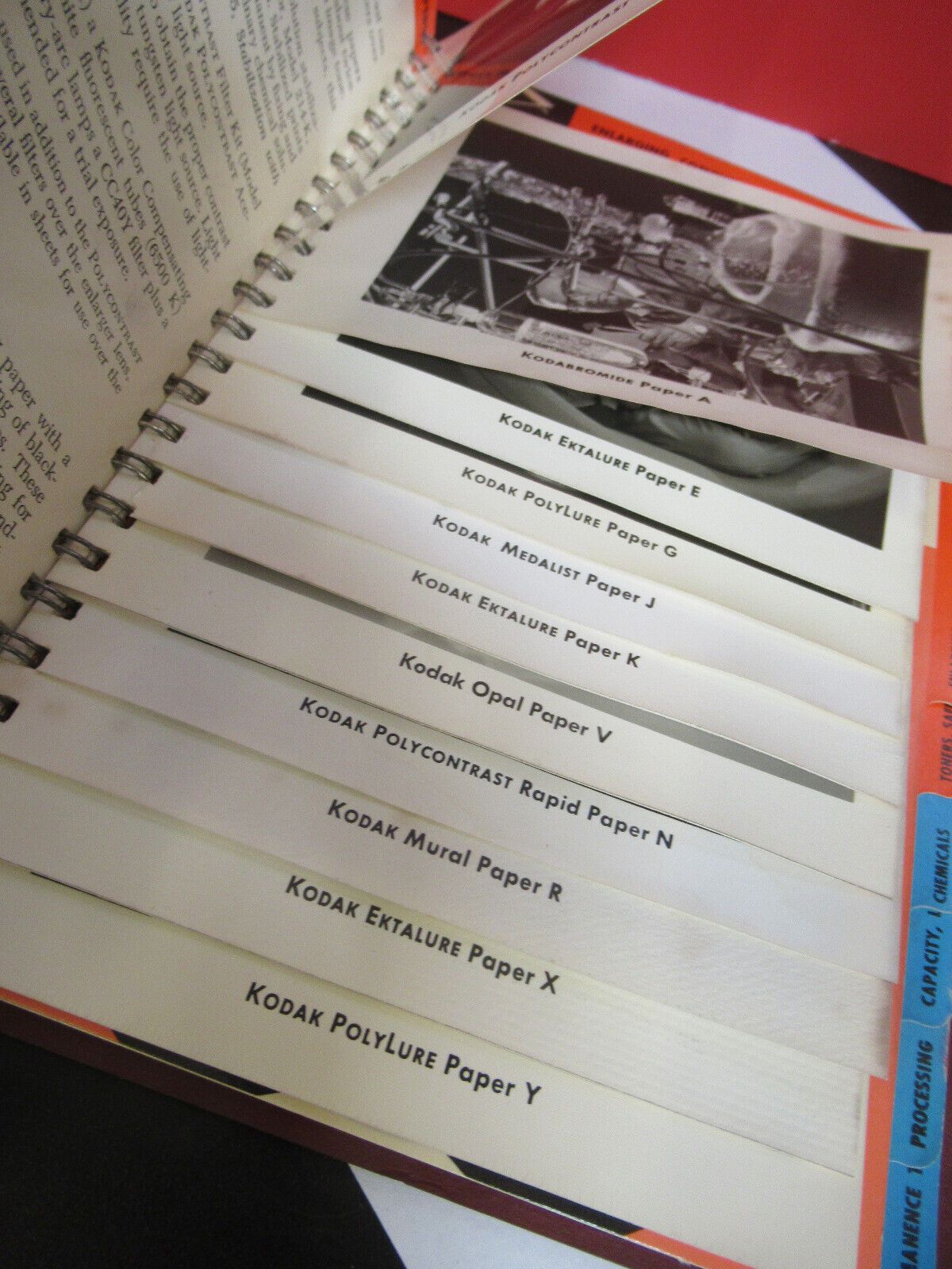 KODAK MASTER DARKROOM DATAGUIDE BOOKLET circa 1970 AS PICTURED S6-A-63