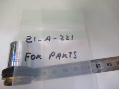 Wild Swiss 10X Objective Microscope Part Optics