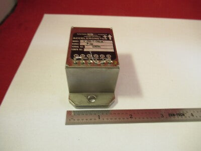 SYSTRON DONNER ACCELEROMETER 1 g's 4310A-1-P109A INERTIAL AS PICTURED &FT-6-33