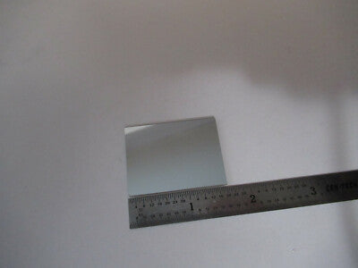 OPTICAL GLASS SILVER MIRROR PLANO FLAT OPTICS AS PICTURED &F4-A-61
