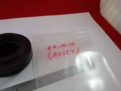 MICROSCOPE PART CONDENSER IRIS  OPTICS  #E2-A-13