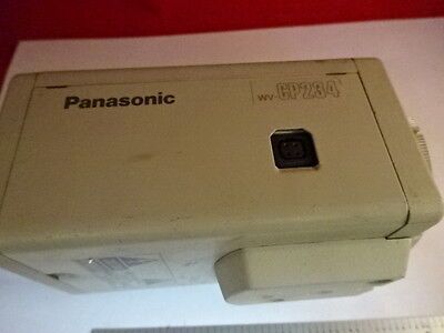KAMERA CCD PANASONIC WV-CP234 FARBOPTIK WIE BESEHEN #86-12