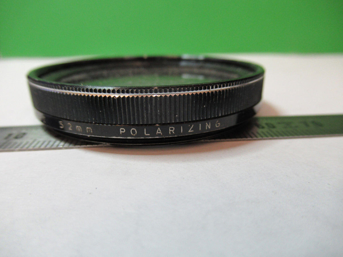OPTICAL POLARIZER VIVITAR FILTER OPTICS AS PICTURED X6-A-145