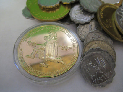 Large Collection Coins Assortment Fancies Unknown