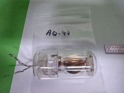 ANTIQUE QUARTZ RADIO CRYSTAL BLILEY ELECTRIC GLASS BG93A FREQUENCY CONTROL AQ-47