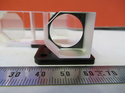 Olympus Japan Glass Prism Head Microscope Part Optics