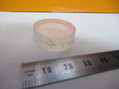 OPTICAL ex-NASA  BAD COATED LENS PRO LASER OPTICS AS PICTURED Y4-A-94