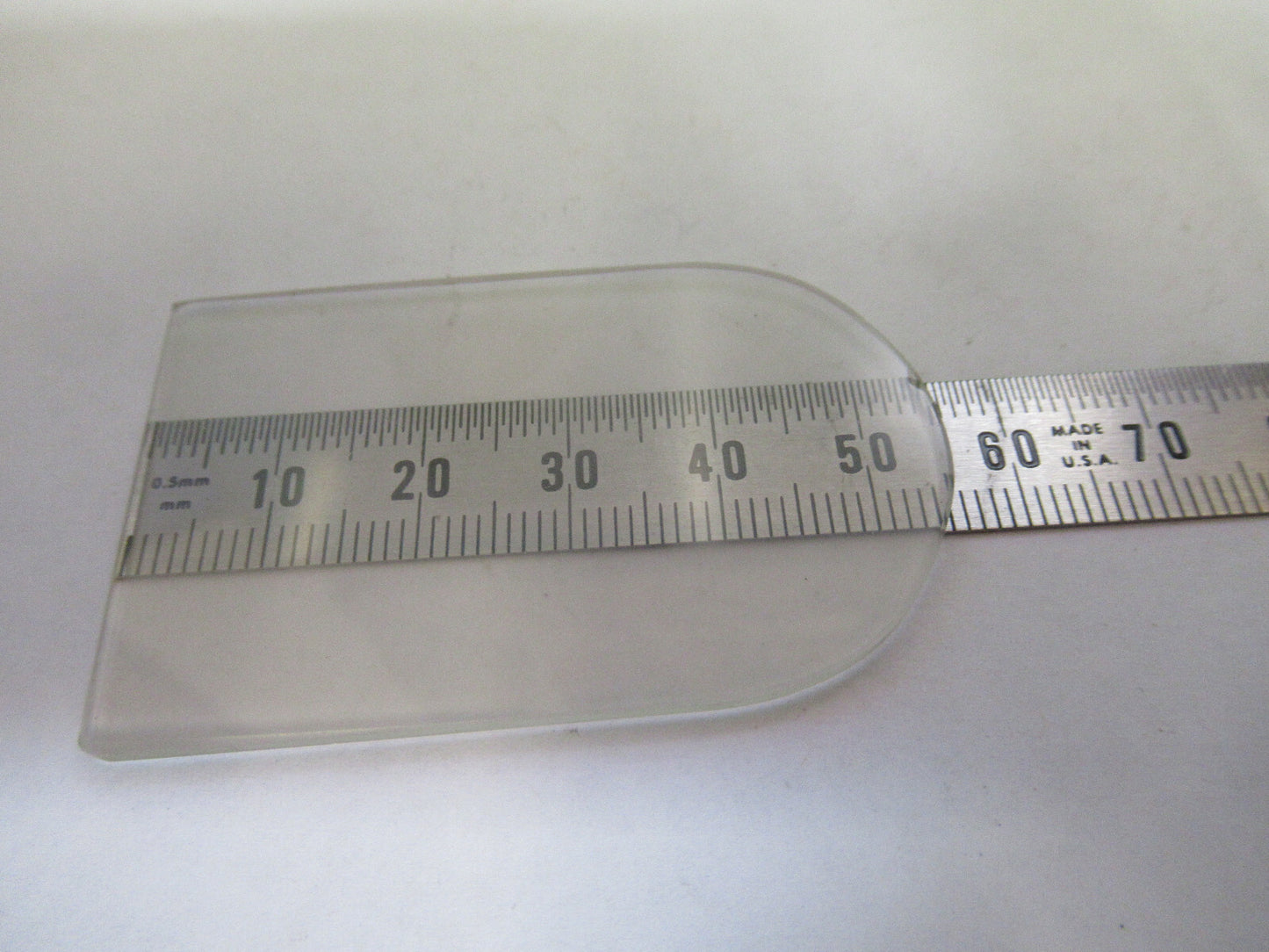BAUSCH LOMB GLASS DIFFUSER FILTER MICROSCOPE PART AS PICTURED &Q4-A-35