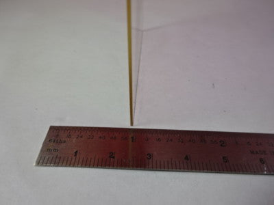 Optical Coated Glass Plate [some blemishes] Optics AS IS