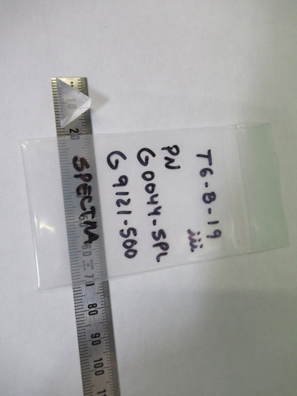 OPTICAL SPECTRA PHYSICS GLASS PRISM G0044 G9121 OPTICS AS PICTURED T6-B-19