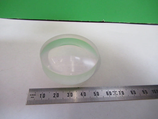 OPTICAL 50mm DIAMETER CONVEX CONCAVE  THICK LENS LASER OPTIC AS PICTURED Q7-B-50