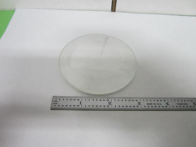 OPTICAL LARGE PLANO CONVEX  LENS LASER OPTICS DWR#3-D-06
