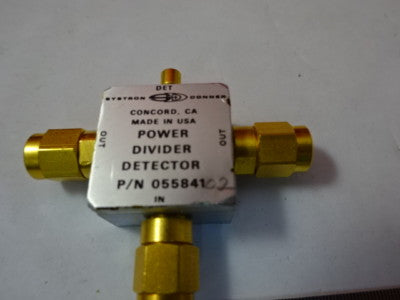 SYSTRON DONNER POWER DIVIDER DETECTOR MODULE RF MIL SPEC FREQUENCY AS IS #99-23