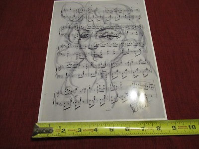 VINTAGE RARE PHOTO of ART of EGON SCHIELE AUSTRIAN PAINTER KLIMT protege #lob-H