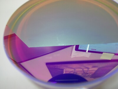 Optical Flat Fused silica Zygo 3" Dia small blemish Optics