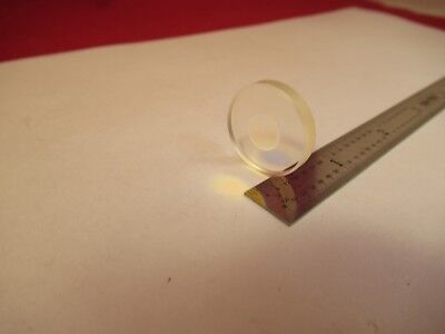 OPTISCHE FLACHBESCHICHTETE MITTELLINSE ZERODUR RING LASER GYRO PART PRO OPTICS &amp;84-B-39