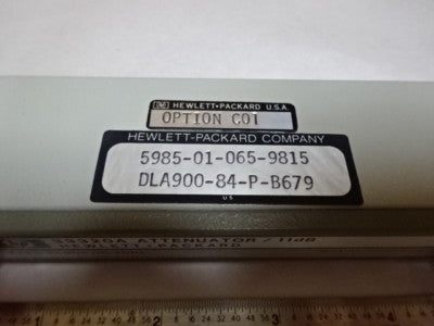 HP 33320A VARIABLE ATTENUATOR 11 dB FREQUENCY DC-4 GHz NEW AS PICTURED &Z7-D-01