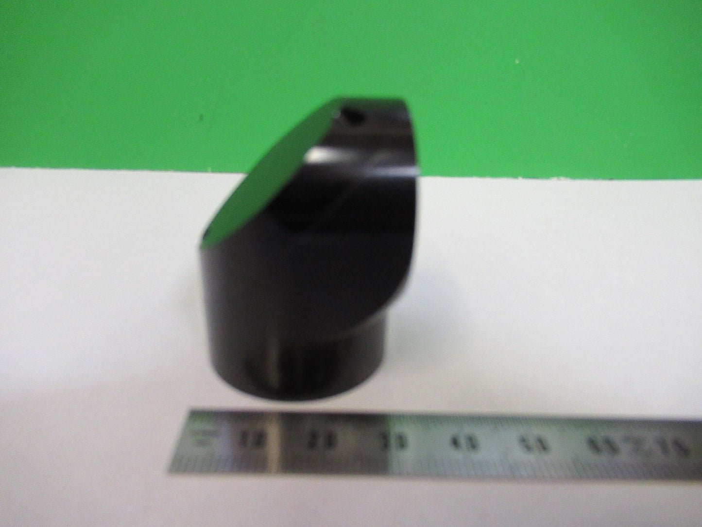 OPTICAL 90 deg MIRROR OPTICS MICROSCOPE PART AS PICTURED U8-A-52