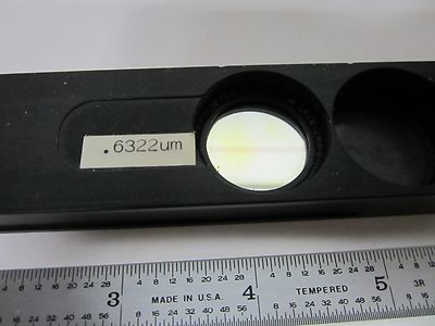 OPTISCHES ZYGO-INTERFEROMETER-MIKROSKOP-OBJEKTIV ROTE LASEROPTIK BIN#J1-03
