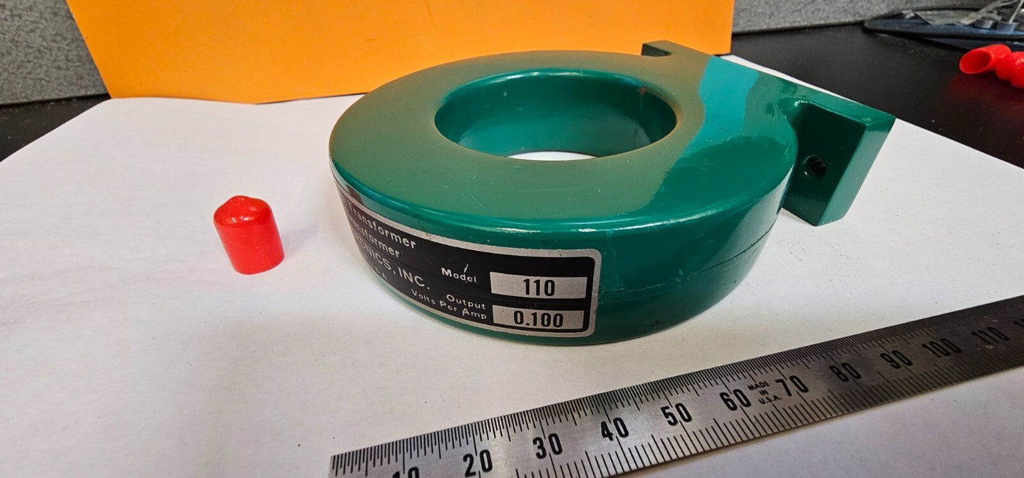 PEARSON ELECTRONICS EMI CURRENT TRANSFORMER 110  PALO ALTO AS PICTURED B4-FL-01