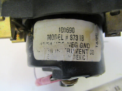 BELL 206 INDICATOR DATCON 873IB CLOCK AIRCRAFT PART AS PICTURED &C1-A-06