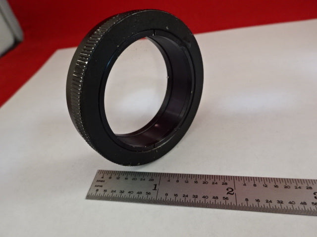 MICROSCOPE PART  COVER LENS STEREO OPTICS AS IS #AR-18