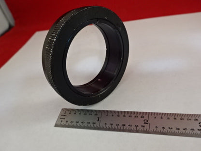 MICROSCOPE PART  COVER LENS STEREO OPTICS AS IS #AR-18