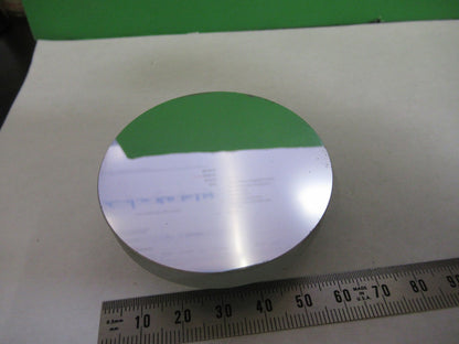 AUS JENA GERMANY MOUNTED MIRROR OPTICS MICROSCOPE PART AS PICTURED T2-A-45