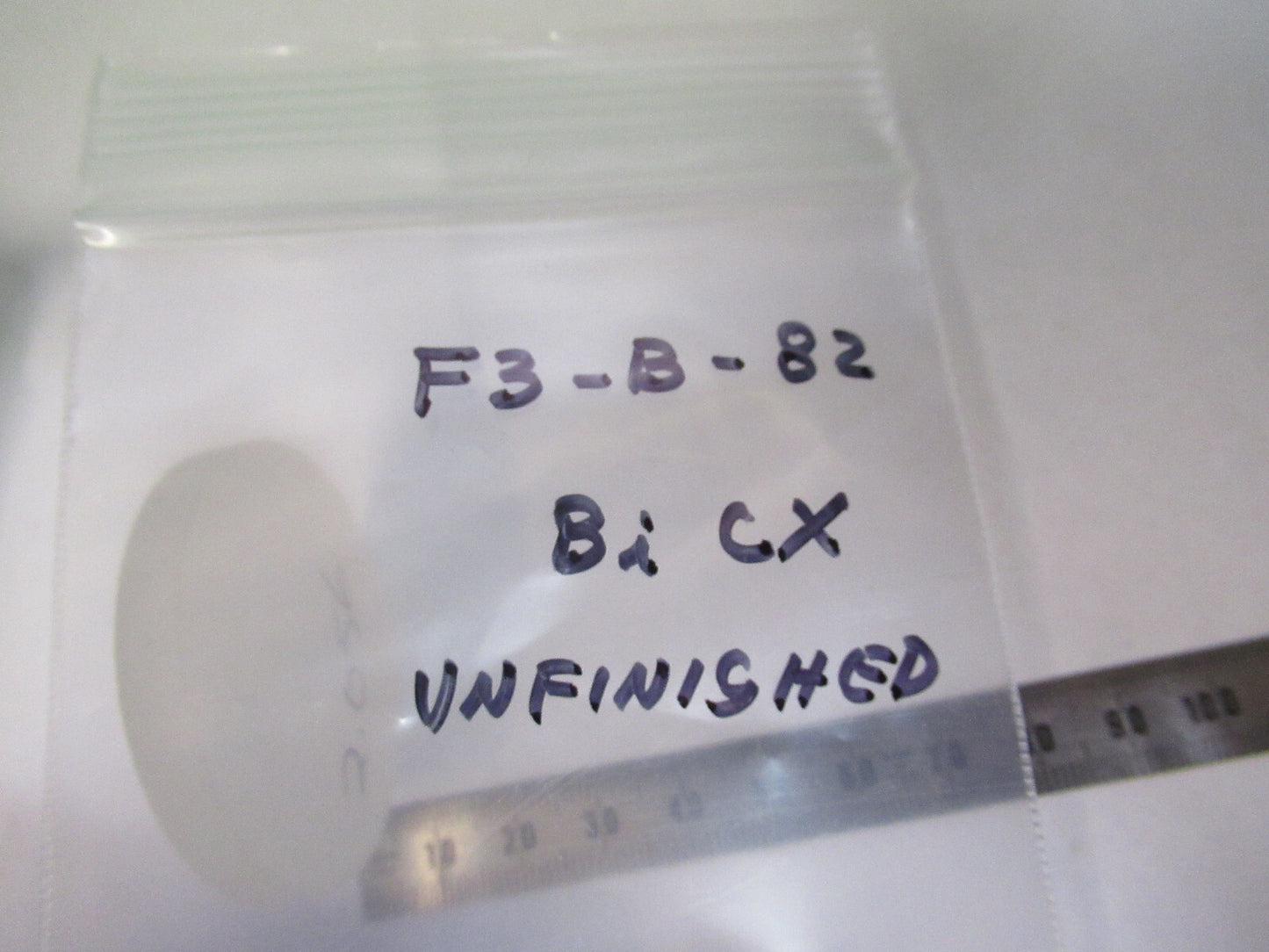 Optical Unfinished Bi Cx Concex BK7 Glass Optics Uncoated
