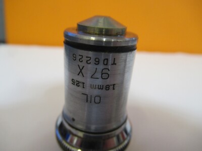 BAUSCH LOMB BUFFALO 97X OBJECTIVE OPTICS MICROSCOPE PART AS PICTURED &1E-C-72