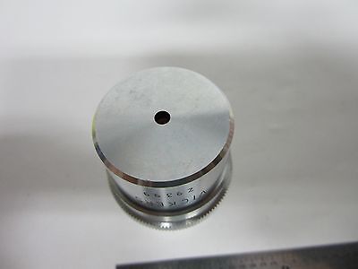 OBJECTIVE VICKERS ENGLAND METALLOGRAPH 10X OPTICS MICROSCOPE AS IS BIN#G5-10