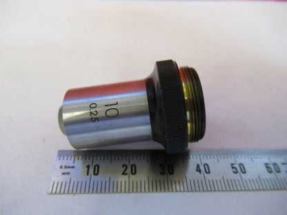 Olympus Japan 10X Objective Lens Microscope Part