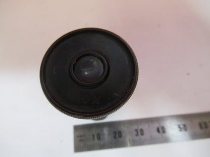 ANTIQUE LEITZ GERMANY 10X EYEPIECE OCULAR MICROSCOPE PART As Pictured V7-A-33