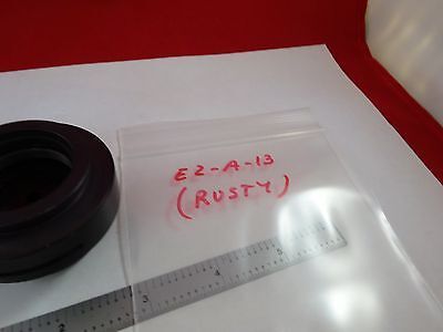 MICROSCOPE PART CONDENSER IRIS  OPTICS  #E2-A-13