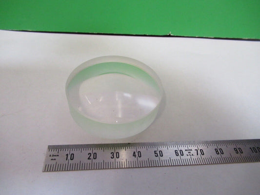 OPTICAL 50mm DIAMETER CONVEX CONCAVE  THICK LENS LASER OPTIC AS PICTURED Q7-B-50