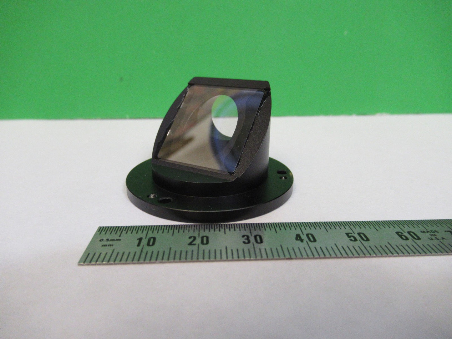 NIKON JAPAN MOUNTED BEAM SPLITTER OPTICS MICROSCOPE PART AS PICTURED T3-C-01