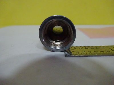 MICROSCOPE PART VINTAGE OBJECTIVE SCREW ON SECTIONS OPTICS AS IS BIN#X3-40