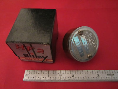 Vintage Wwii Bliley Electric Co. Quartz Crystal HF2 14405 Kc + Box + Instructions