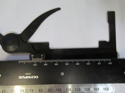 FOR PARTS OLYMPUS JAPAN STAGE CLIPS MICROSCOPE PART AS PICTURED #W5-B-52